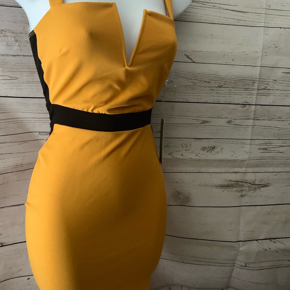 Knit mini dress